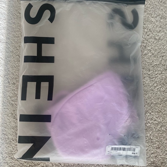 Lace Trim Tie Crop Top (Lilac Purple) - Picture 7 of 8